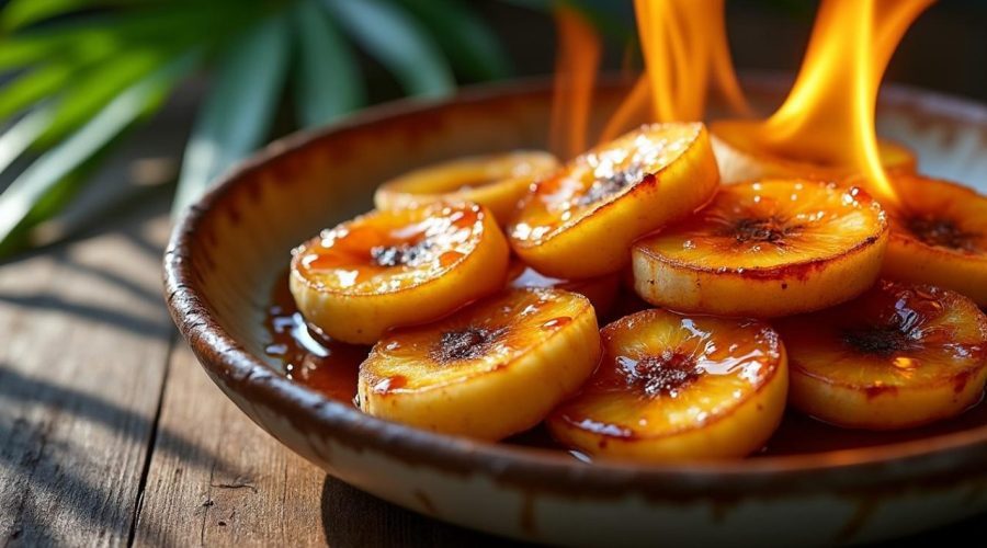 découvrez la recette des bananes flambées antillaises au rhum, un dessert exotique et savoureux qui ravira vos papilles avec ses saveurs riches et authentiques.