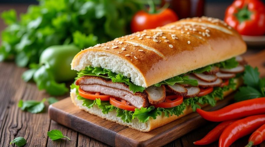 découvrez comment réussir le pain maison pour un authentique banh mi vietnamien, avec des astuces simples et des ingrédients frais.