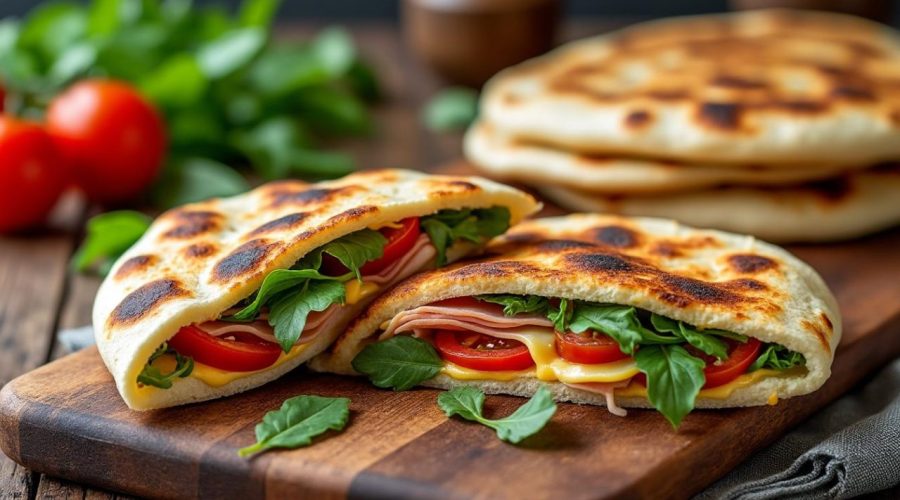 découvrez la recette authentique de la piadina italienne, un pain plat fourré savoureux, idéal pour un repas rapide et gourmand.