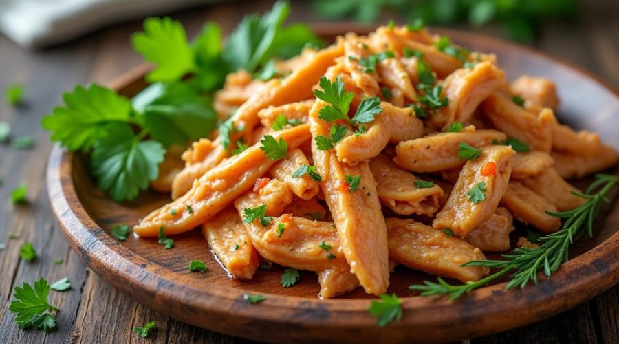 découvrez le pulled chicken, une variante légère et savoureuse du pulled pork, idéale pour un repas gourmand et équilibré.