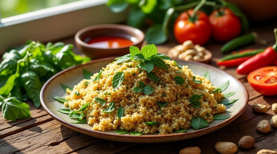 découvrez la recette du dambou nigérien, un plat végétarien africain savoureux et nutritif, idéal pour une alimentation saine et gourmande.