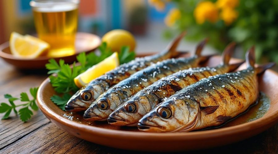 découvrez les saveurs authentiques des grillades de sardines portugaises, un plat traditionnel aux arômes méditerranéens, parfait pour un repas convivial et savoureux.