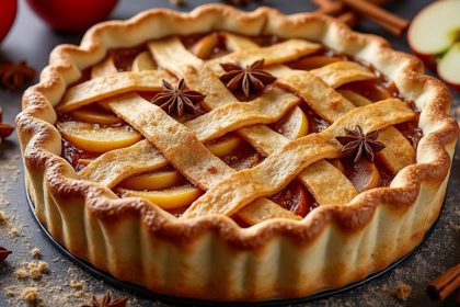 découvrez notre recette d'apple pie revisitée aux épices d’automne, un dessert réconfortant et parfumé qui saura régaler vos papilles.