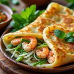 découvrez la recette traditionnelle des galettes de crevettes vietnamiennes banh xeo, savoureuses et croustillantes, parfaites pour un repas exotique et gourmand.