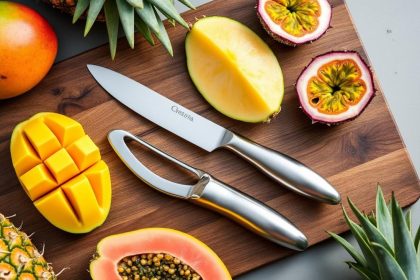 découvrez nos accessoires indispensables pour découper facilement les mangues et autres fruits tropicaux. gagnez du temps et savourez vos fruits frais en toute simplicité !